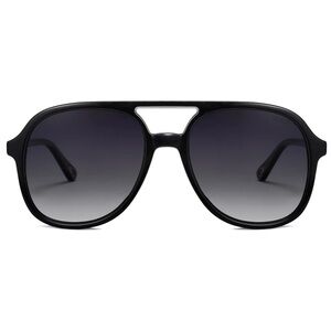 Sojos Black Aviator Sunglasses